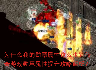 为什么我的勋章属性这么少?传奇游戏勋章属性提升攻略解析? 为什么我的勋章属性这么少?传奇游戏勋章属性提升攻略解析?