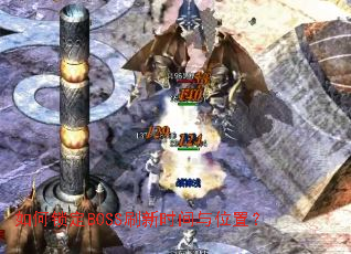 如何锁定BOSS刷新时间与位置? 如何锁定BOSS刷新时间与位置?
