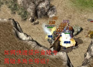 如何快速提升金陵专属版本角色等级? 如何快速提升金陵专属版本角色等级?