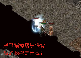 黑野猪掉落黑铁背后的秘密是什么? 黑野猪掉落黑铁背后的秘密是什么?