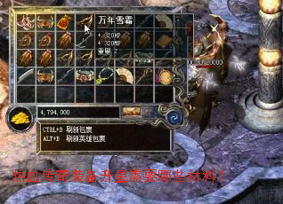 ��Ѫ����װ��������Ҫ��Щ���ϣ�