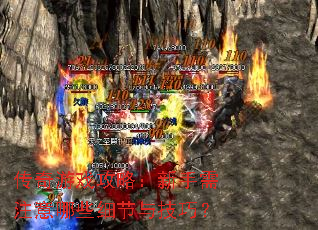 传奇游戏攻略:新手需注意哪些细节与技巧? 传奇游戏攻略:新手需注意哪些细节与技巧?