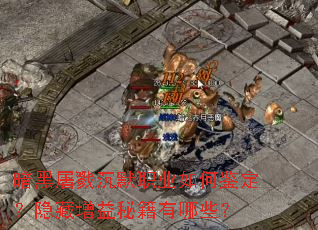暗黑屠戮沉默职业如何鉴定?隐藏增益秘籍有哪些? 暗黑屠戮沉默职业如何鉴定?隐藏增益秘籍有哪些?