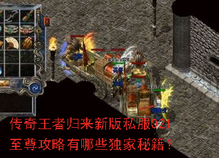 传奇王者归来新版私服021至尊攻略有哪些独家秘籍? 传奇王者归来新版私服021至尊攻略有哪些独家秘籍?