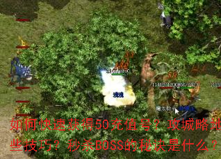 ��ο��ٻ��50��ֵ�ţ������Ե�����Щ���ɣ���ɱBOSS���ؾ���ʲô��