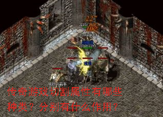 传奇游戏切割属性有哪些种类?分别有什么作用? 传奇游戏切割属性有哪些种类?分别有什么作用?