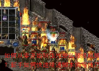 ��δ��㿪ʼ��������˽���һ��ű���������ο��پ�ͨ�ű���д���ɣ�