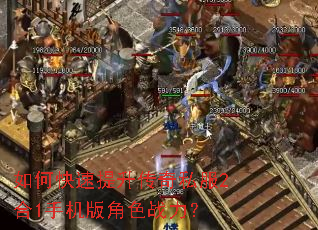 如何快速提升传奇私服2合1手机版角色战力? 如何快速提升传奇私服2合1手机版角色战力?