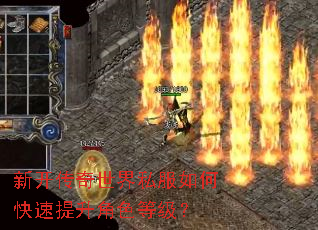 新开传奇世界私服如何快速提升角色等级? 新开传奇世界私服如何快速提升角色等级?