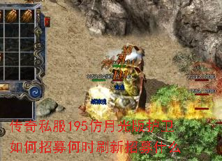 传奇私服195仿月光版护卫如何招募何时刷新招募什么 传奇私服195仿月光版护卫如何招募何时刷新招募什么