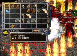 十大必玩传奇私服中如何快速提升角色等级? 十大必玩传奇私服中如何快速提升角色等级?