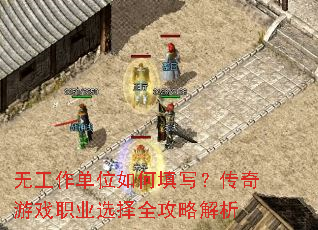 无工作单位如何填写?传奇游戏职业选择全攻略解析 无工作单位如何填写?传奇游戏职业选择全攻略解析
