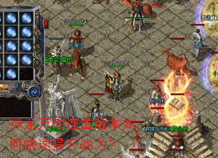 神龙万劫连击版本如何快速提升战力? 神龙万劫连击版本如何快速提升战力?