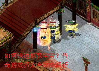 如何快速抓取宝宝?传奇游戏抓宠全攻略解析 如何快速抓取宝宝?传奇游戏抓宠全攻略解析